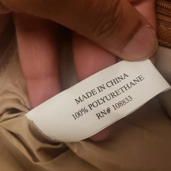 Jones New York Signature Tan Backpack Silver Hardware - Picture 14 of 14